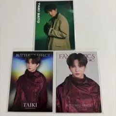 FANTASTICS 佐藤大樹　トレカ3枚セット