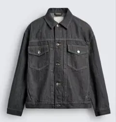 ZARA オーバーサイズ デニムジャケット グレー L Gジャン