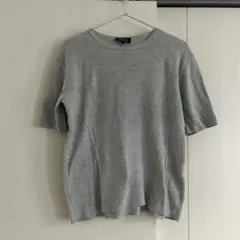 A.P.C. 半袖ニット グレーのサムネイル