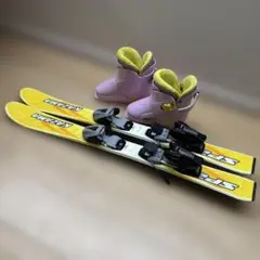 KAZAMA スキー&ブーツセット