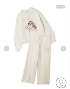 シーズージャガードプルオーバー＆ベビモコロングパンツセット