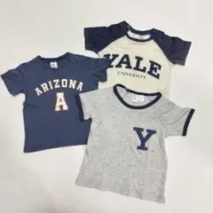 【まとめ売り】【H&M】 男の子 Tシャツ 半袖 3枚セット 80cm