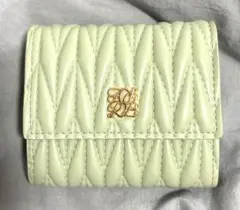 ジゼル 財布 三つ折財布 ライトグリーンのサムネイル
