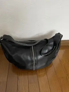 ショルダー　スワロフスキー　牛革