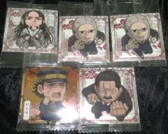 ゴールデンカムイ　ウエハースシール　まとめ売り　5枚
