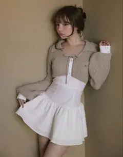 andmary Mimi check set mini dress【AM1596 - メルカリ