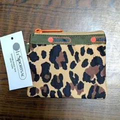 レスポートサック　ミュベール　豹柄　コインケース　小銭入れ　新品