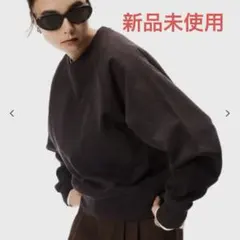 coca ヘビーウェイト裏毛ラグランスリーブスウェット　ブラウン