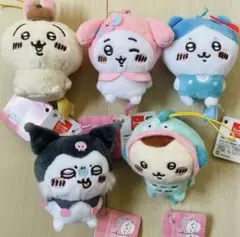 サンリオコラボ マスコット ぬいぐるみ プライズ コンプセット ちいかわ