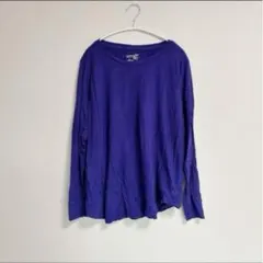⌣̈⃝︎お値下げ大歓迎♥︎︎紫　長袖Tシャツ【2XL】