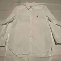 PLAY COMME des GARÇONS ホワイトシャツ S
