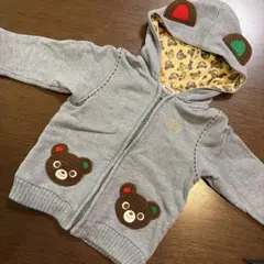 100 ミキハウス　パーカー
