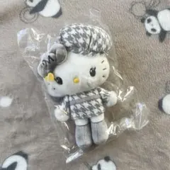 【新品未開封】マスコットキーホルダー　モノクロガーリー　ミミィ(グレー)