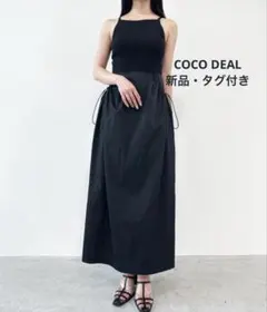 cocodeal/ ベロアドッキングワンピース - メルカリ