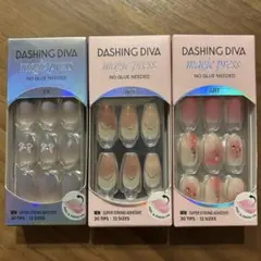 DASHING DIVA Magic Press ピンク ネイルチップ セット - メルカリ