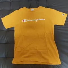 Champion オレンジ Tシャツ