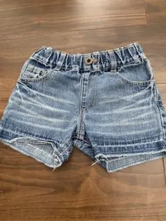 グローバルワーク　キッズ　デニムハーフパンツ