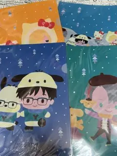 ユーリ!!! on ICE MUSEUM クリアファイル3枚セット - メルカリ