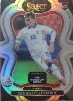 2026 WC Panini Select Mihajlo Cvetkovic
