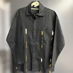 美品 MHL. コットンリネン 半袖 シャツ ブルー系 Mサイズ 春夏 - メルカリ