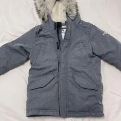 アバクロ　abercrombie kids グレー中綿コート
