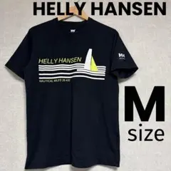 HELLY HANSEN S/S Foil Tee ブラック Ｍ ロゴプリントのサムネイル