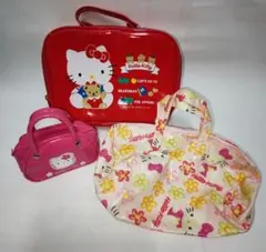 サンリオ　ハローキティ　エナメル　ミニボストン　キルティング バッグ サンリオ ハローキティ エナメル ミニボストン キルティング バッグ