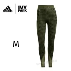新品 アディダス IVY PARK タイツ M ビヨンセ アイビーパーク 千鳥柄