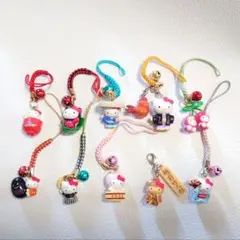 状態が悪いもの☆まとめ売り☆ご当地キティ☆根付け ストラップ10個セット①