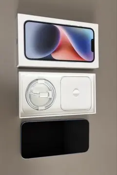 iPhone 14 ブルー 本体 充電ケーブル付き(SIMフリー)