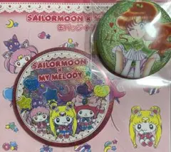 セーラームーン　サンリオ　ジュピター　缶バッジ　Kiss セット