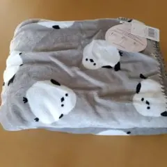 スワンネル3wayひざ掛け　シマエナガ 700x1000cm