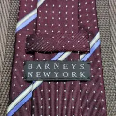 バーニーズニューヨーク BARNEYS NEWYORK ネクタイ 無地 高級 赤