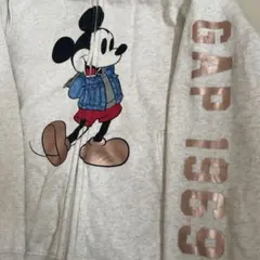 GAP KIDS L(10) ミッキーマウス　ジップパーカー