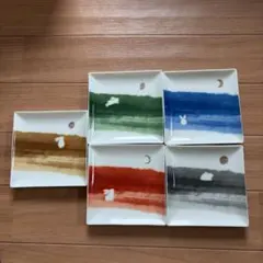 NARUMI 角皿　５枚セットのサムネイル