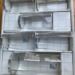 未使用　佐々木グラス　水差し　ガラス製　四角形グラス コップ　6個セット