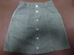 PAGEBOY　ページボーイ　オリーブグリーン タイトスカート F