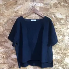 【 2514番】sonny label カットソー　ネイビー　M 麻ブレンド