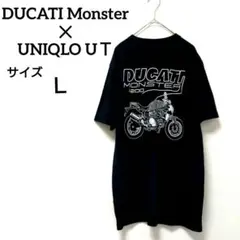 美品✨️ドカディモーター　DUCATI Monster　ユニクロ　UＴ　半袖　L
