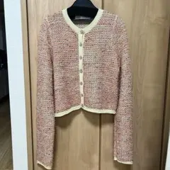 Zara カーディガン ツイード　S