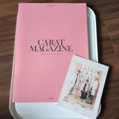 CARAT MAGAZINE vol.14 SEVENTEEN ポストカード付き