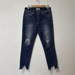 MOUSSY JW fringe cropped Skinny (26)マウジー