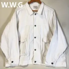 W.W.G / WHO’S WHO gallery ホワイトデニムジャケット F