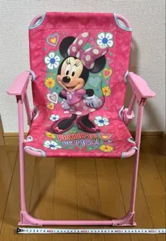 子供用アウトドアチェア 折りたたみイス ディズニー ミニーのサムネイル