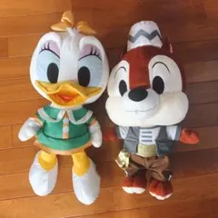 ディズニーシー　アブールバザール　デイジー　チップ　Disney ぬいぐるみ