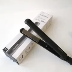 SALONIA ストレートヘアアイロン ブラック SL-004S 0203480