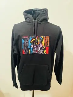 Supreme 刺繍アートパッチ フーディー ブラック Sサイズのサムネイル