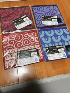 一番くじ　ワンピース　H賞　タオル4種セット