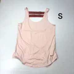 NIKEナイキ タンクトップ ピンク レディースS ジム ヨガ