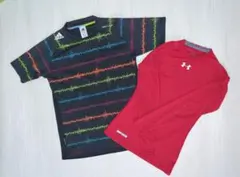 adidas（アディダス）シャツ・UNDER ARMORアンダーシャツ